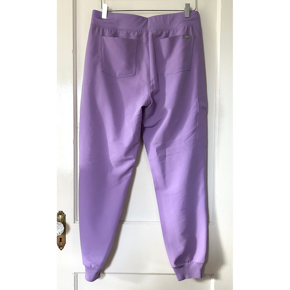 Figs Women's Catarina Top Zamora Jogger Scrub 2 Pc Set Size M Lilac Dawn - Picture 4 of 12